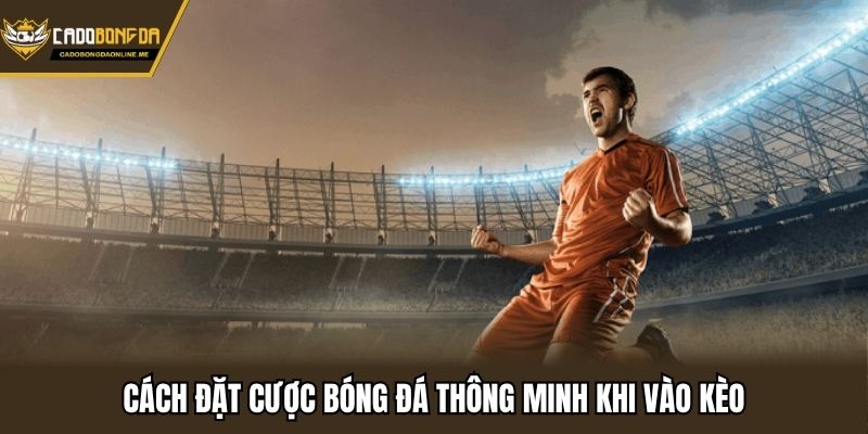 Cách đặt cược bóng đá thông minh khi vào kèo